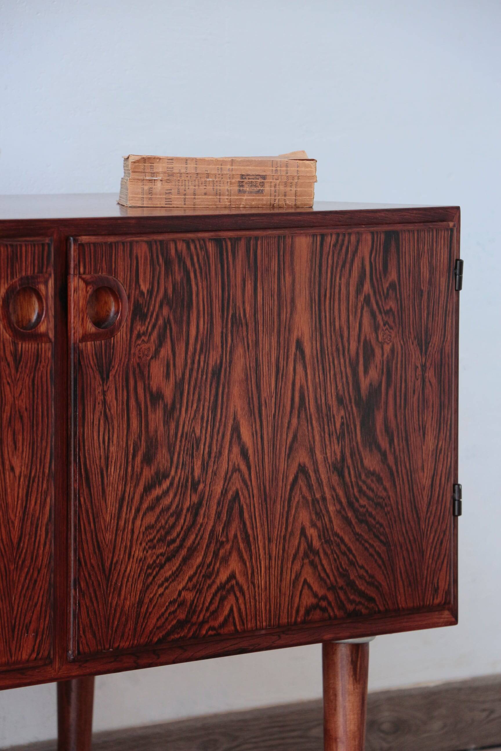 Enfilade vintage en palissandre – Design danois – Pièce unique