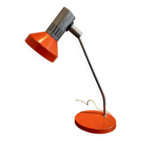 Orange retro desk lamp