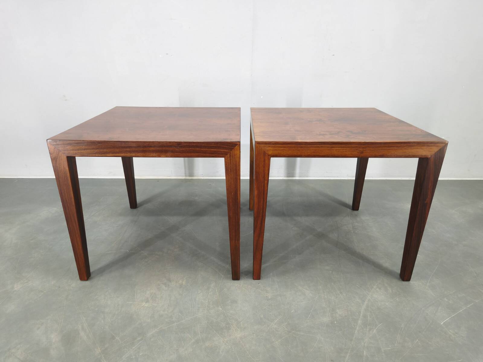 Severin Hansen for Haslev Rosewood Tables, Denmark, 1960s