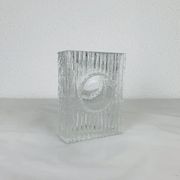 Daum vase, Cratère model, crystal, 1970s
