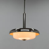 Ultra Rare Bauhaus Chandelier by IAS, 1930s
