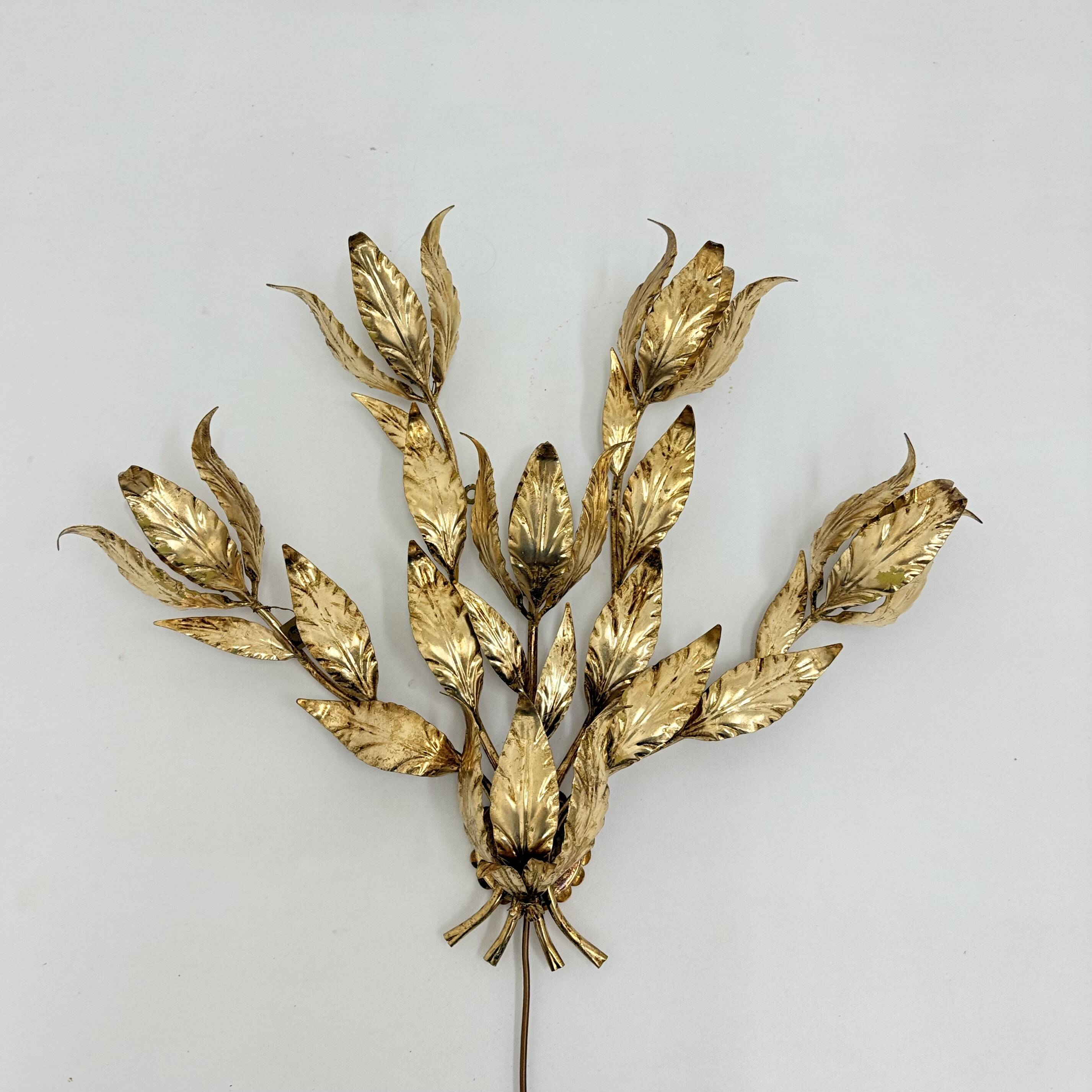 Vintage Hollywood Regency Wall Lamp sconce by Hans Kögl, 1960s