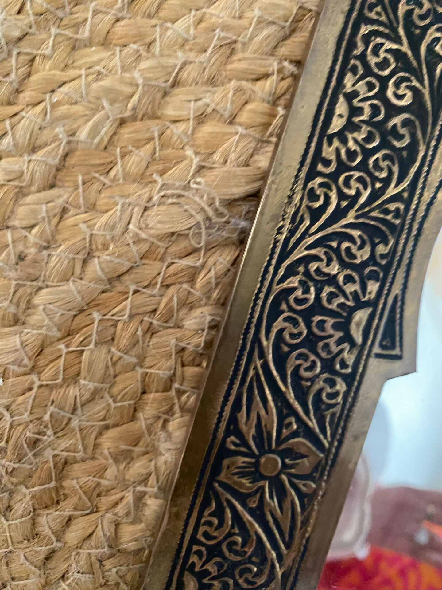 Miroir mural marocain annees 80.