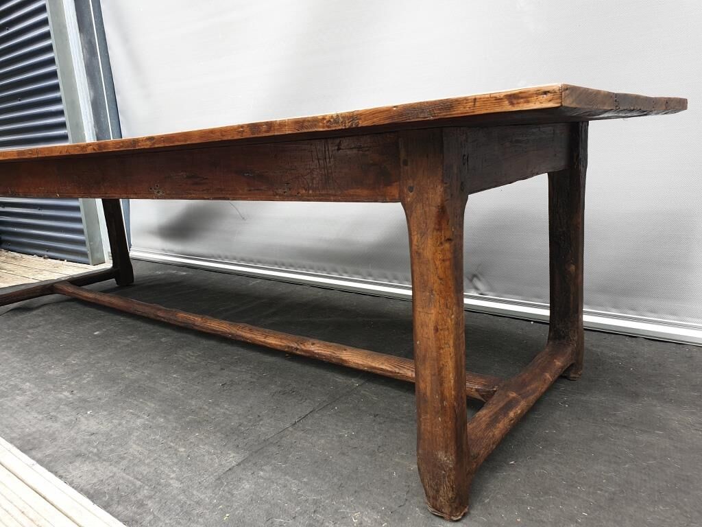 Farm table XIXth up to 10 guests