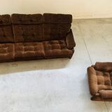 3-seater sofa and 2 armchairs from the 70s – coronado & tobia scarpa for b&b ialia