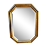 Large golden octagonal mirror - 446008