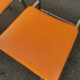Tubmenager orange vintage chairs