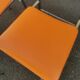Tubmenager orange vintage chairs