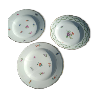 Assiettes porcelaine de meissen