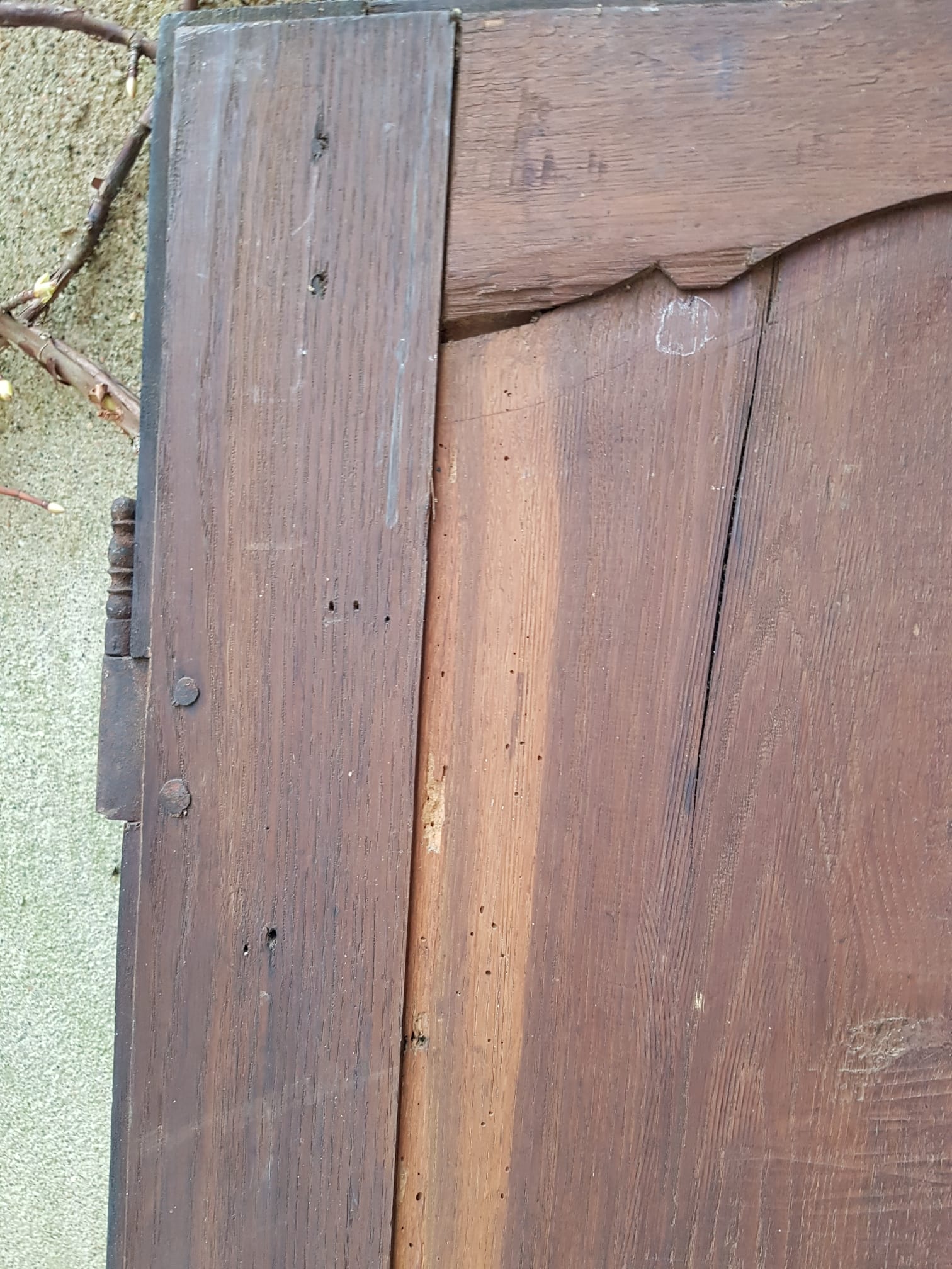 Old closet doors