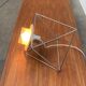 Poliedra table lamp from the Italian space age by Felice Ragazzo for Guzzini