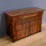 Walnut burl commode, Restoration period – early 19th century