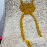 Handmade wool Berber rug 300 x 200 cm
