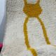Handmade wool Berber rug 300 x 200 cm