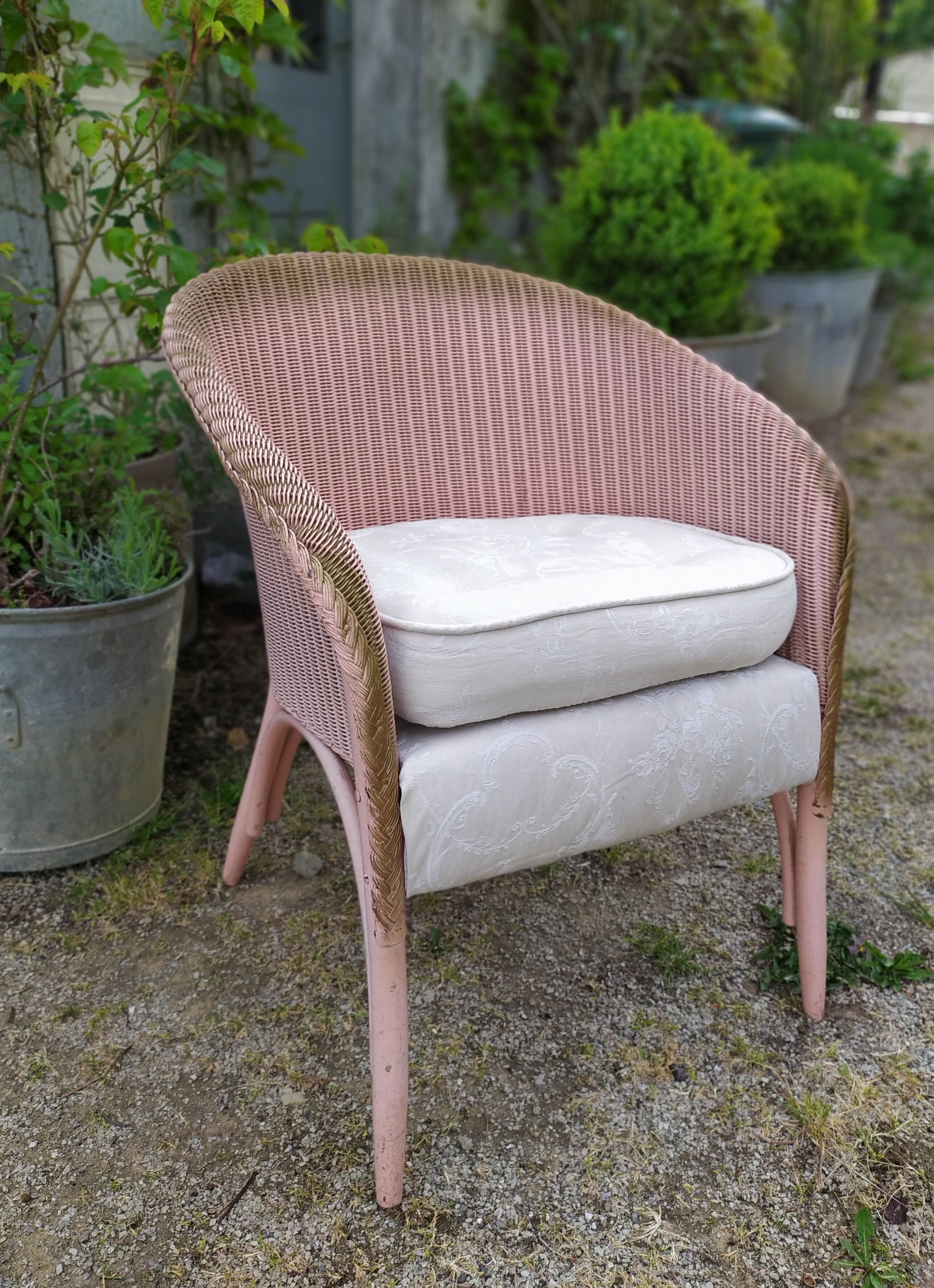Lloyd loom chair