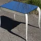 Mirror coffee table in Louis XV style