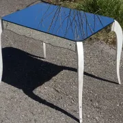 Table basse en miroir style Louis XV