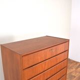 Mid-Century Danish Teak Chest of Drawers, 1960s.