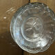 Set of 8 crystal bowls with floral decoration, France early 20th century.
