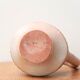 Pink scarified pitcher by Henry Algan, 60s