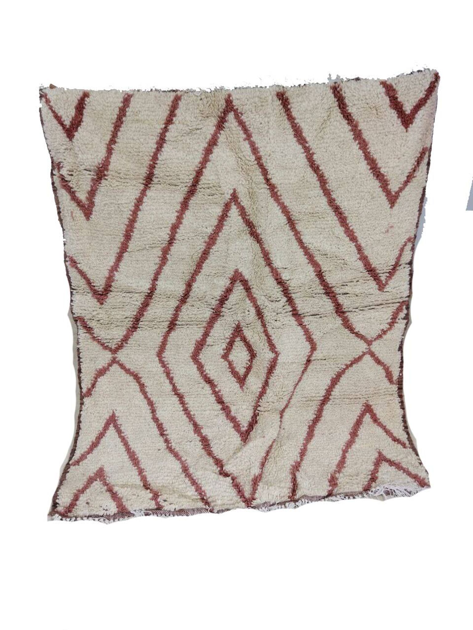 Handmade moroccan berber rug 160 x 128 cm
