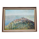 Peinture à l'huile de M. Burvenich