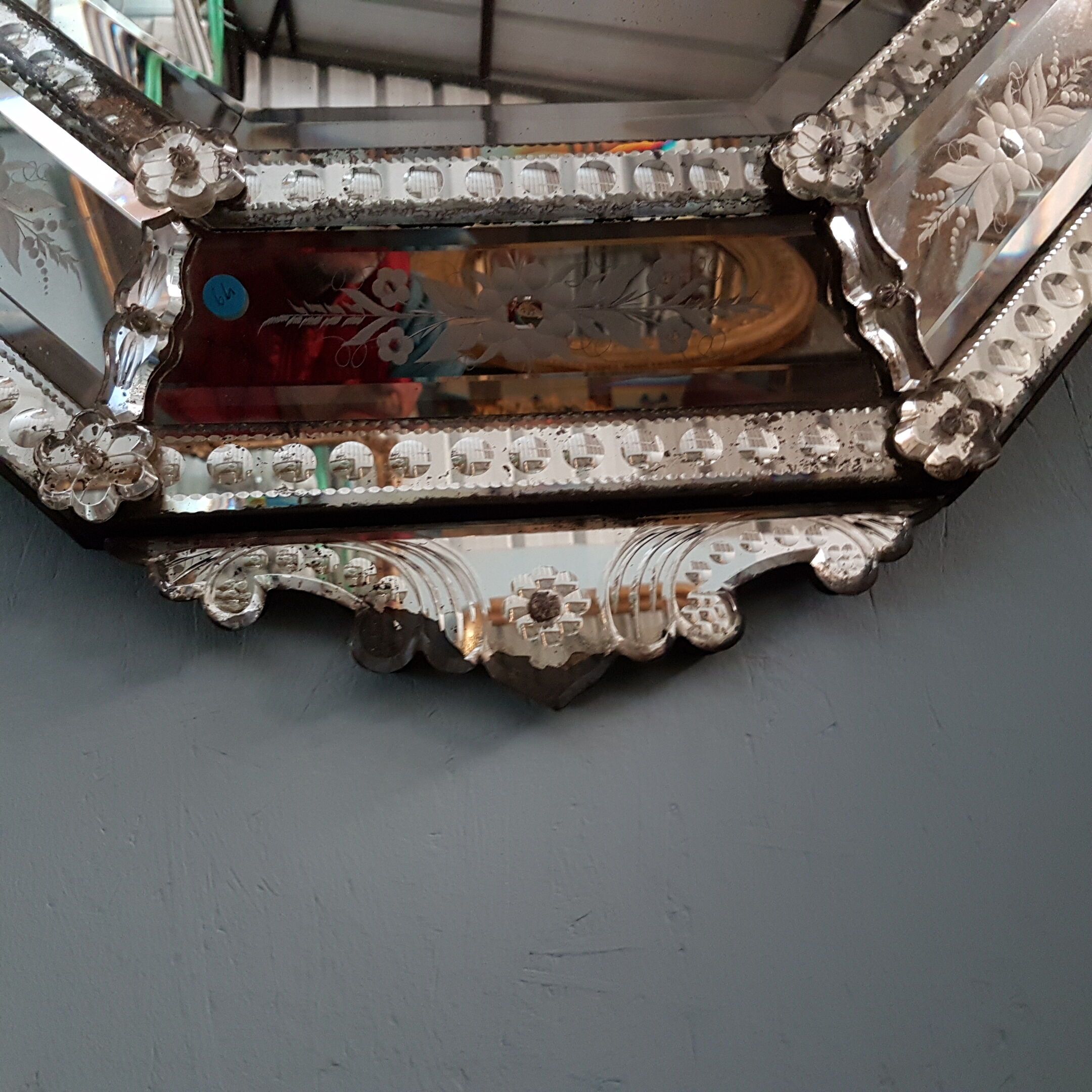 Venitian mirror - 118x72cm