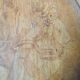 Old small Fischel children's chair with Pierrot decor