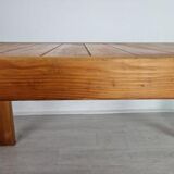 Solid pine extending table