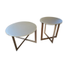 Set 2 tables Domino Molteni Caramel