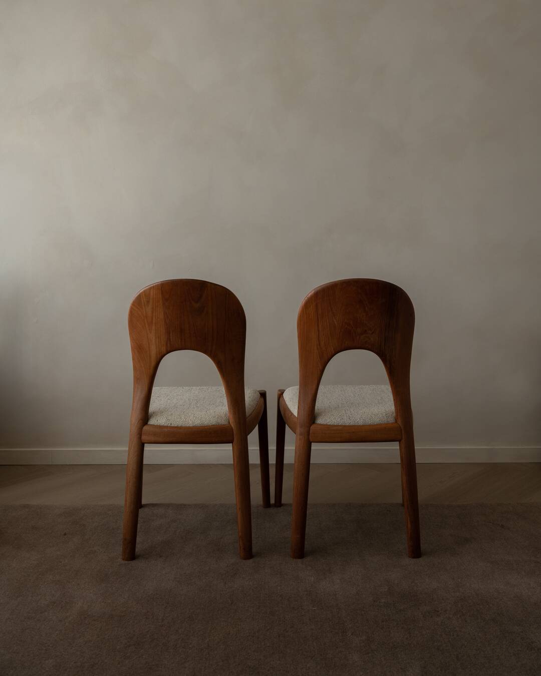 Vintage Danish Teak Dining Chairs by Niels Koefoed for Koefoed’s Hornslet