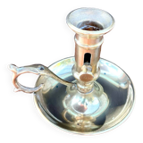 Vintage cellar rat candle holder