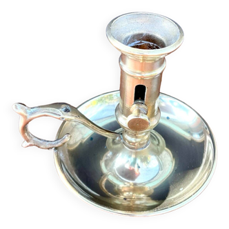 Vintage cellar rat candle holder