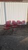 Set of 10 vintage US chairs