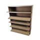 Vintage shoe cabinet / drop-leaf cabinet