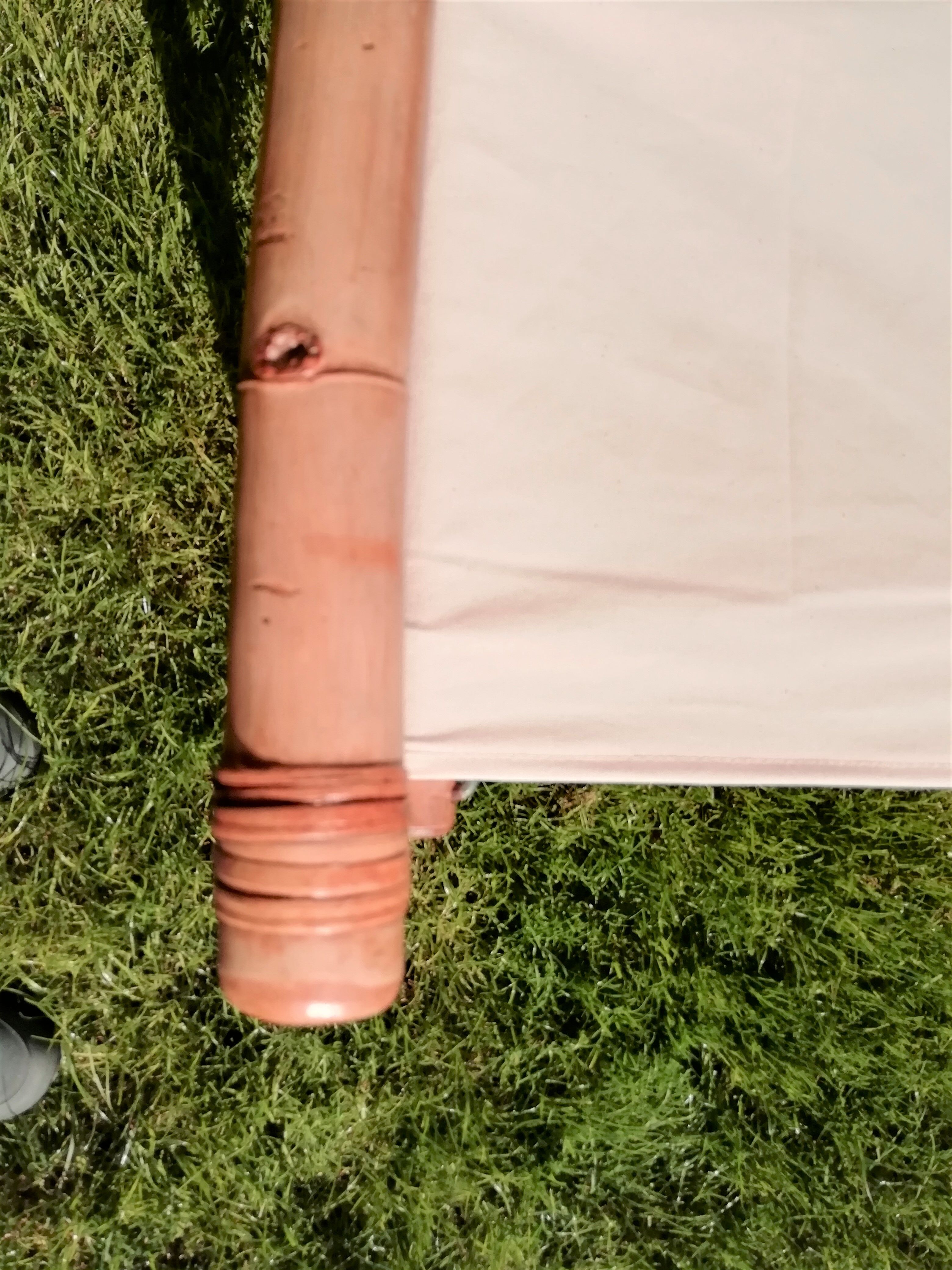 Foldable bamboo armchairs