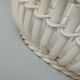 Woven earthenware basket