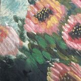 Painting ancient Impressionist flowers