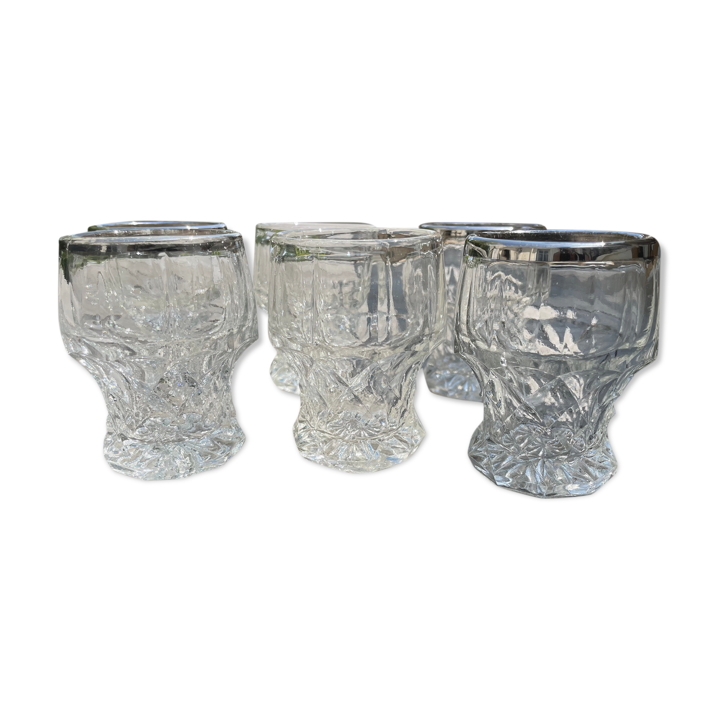 Set of 6 whiskey glasses