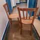 Pair of bistro chairs