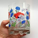 Ice bucket with wildflower pattern italy devalbor vintage