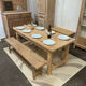 Table de ferme en pin massif