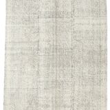6x10 Gray Beige Modern Vintage Rug, 195x300Cm
