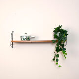 Swedish wooden and metal shelving