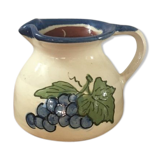 Glazed terracotta pitcher