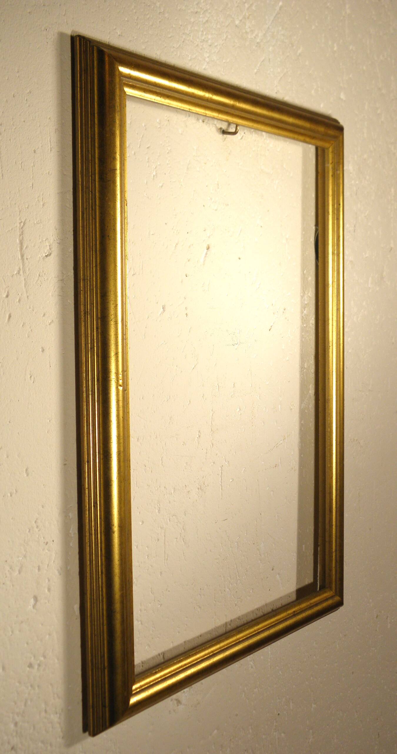 Golden wooden frame 46 x 32