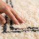 Berber Moroccan rug in natural wool 250cm x 150cm