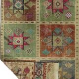 Turkish Anatolian Handmade Vintage Area Kilim Rug 340 cm x 80 cm