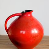 Large pitcher vase Wächtersbach, West German ceramics, 1950s
