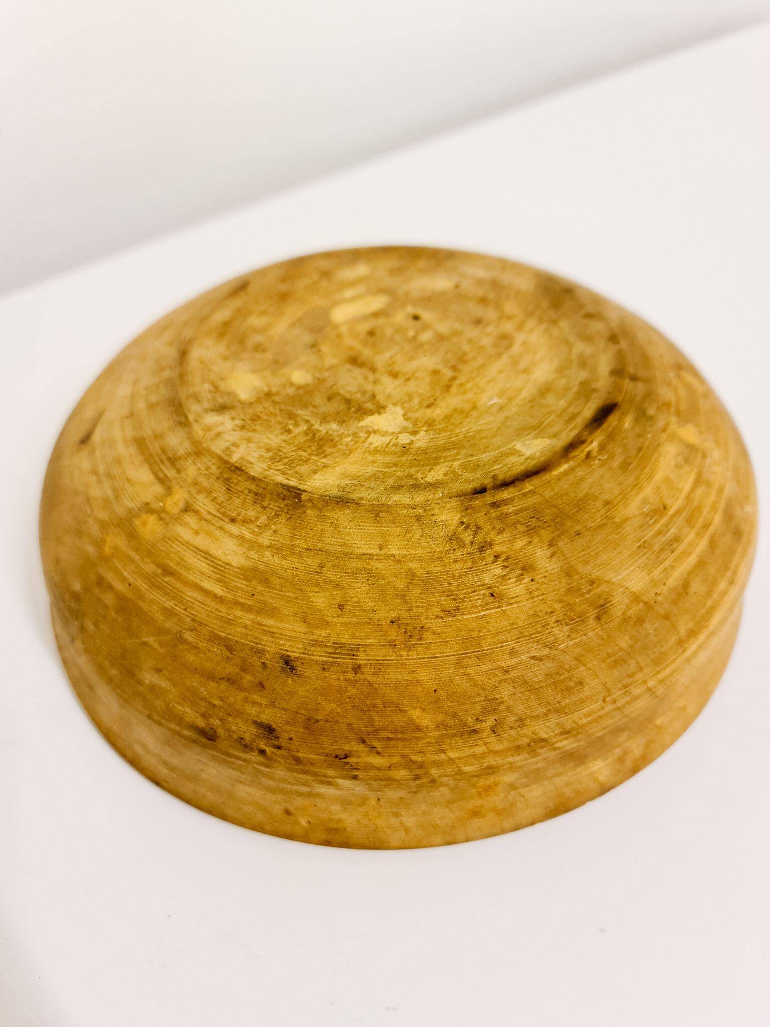 Swedish folk art, unique wooden bowl from the 19th century.